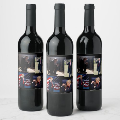 Trump Trump Trump Wine Label