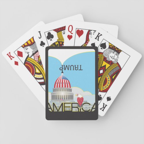 TRUMP Trumpet  Capitol Playing Cards