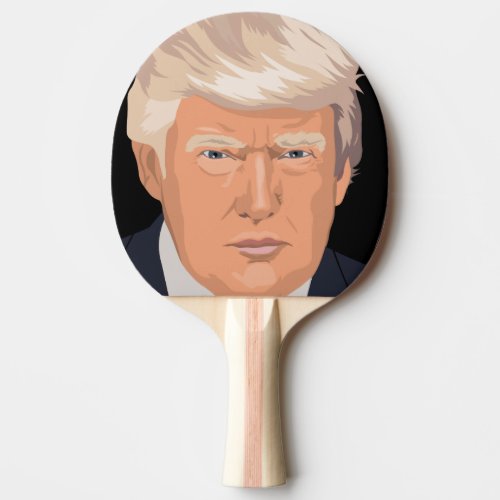Trump Two Ping Pong Paddle