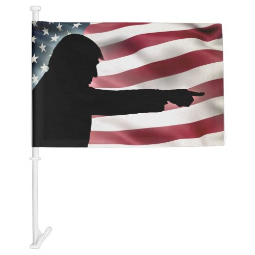 Trump United States Car Flag