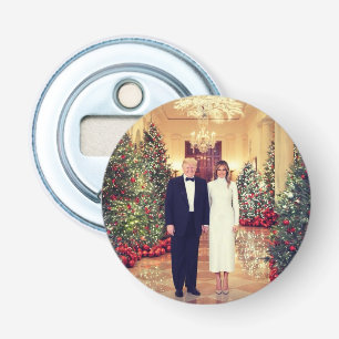 Trump US President White House Christmas  Bottle Opener