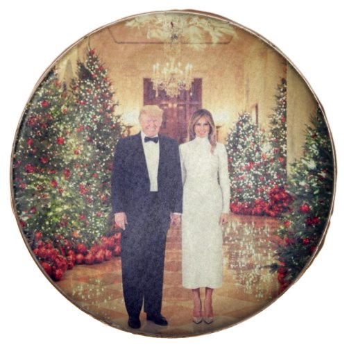 Trump US President White House Christmas  Chocolate Covered Oreo