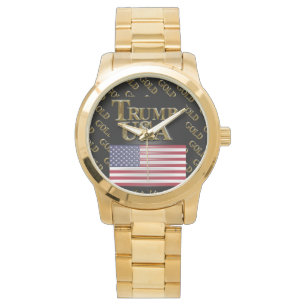 TRUMP USA  GOLD  WATCH