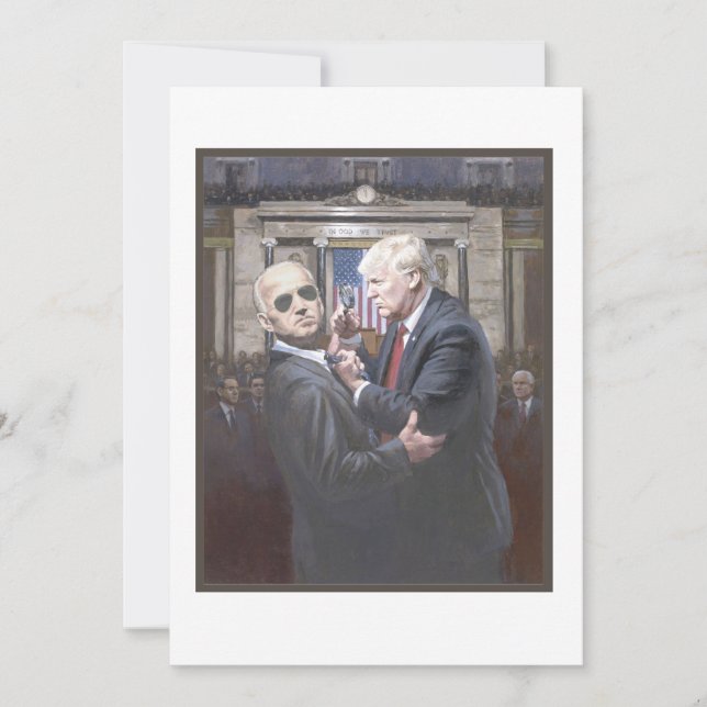 Trump V. Biden Thank You Card (Front)