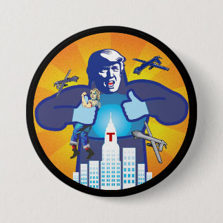 Trump v. Hillary Button