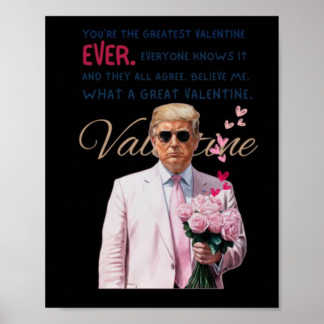 Trump Valentine  Poster (Front)