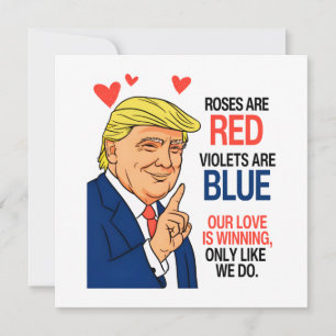 Trump Valentine's Day Holiday Card