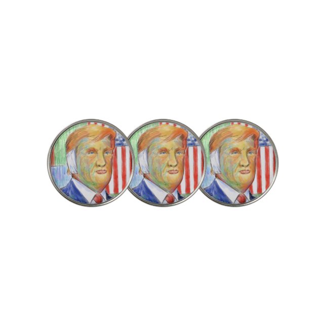 Trump Van Gogh Golf Ball Marker (3 Up)