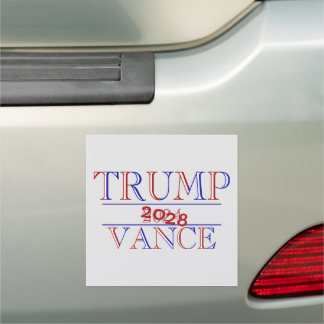 Trump Vance 2024 - 2028? Car Magnet
