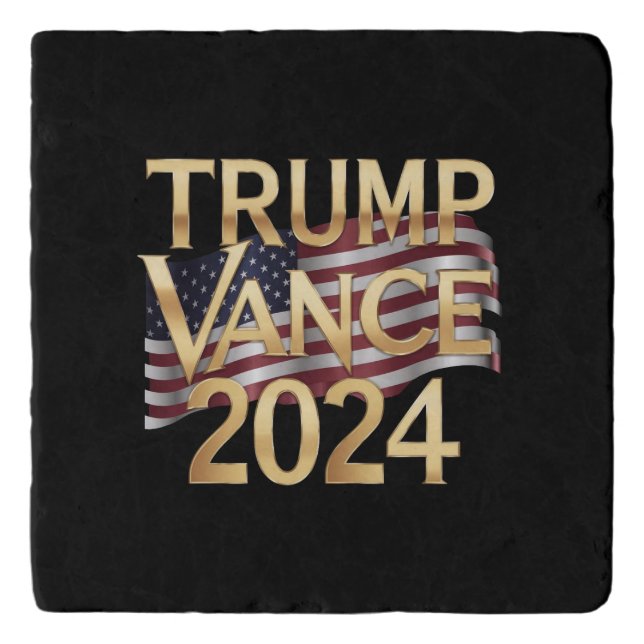 Trump Vance 2024: A Bold Vision for America Trivet (Front)