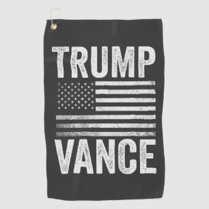 Trump Vance 2024 American Election Patriotic Golf Towel