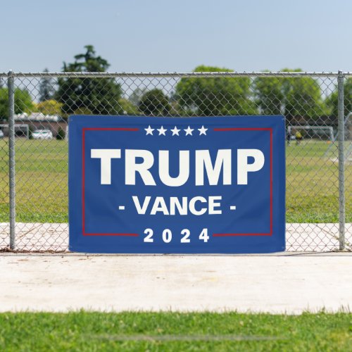 TRUMP  VANCE 2024 BANNER