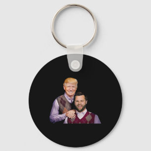 Trump Vance 2024 Brothers Funny Parody Trump J.d. Keychain