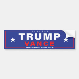 TRUMP VANCE 2024 BUMBER STICKER