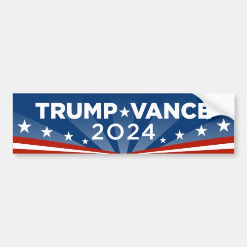 Trump Vance 2024 Bumper Sticker