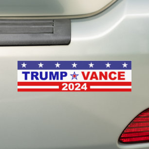 TRUMP VANCE 2024 BUMPER STICKER