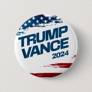 Trump Vance 2024 Button