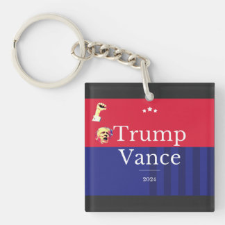 Trump Vance 2024 Campaign Shirt Keychain
