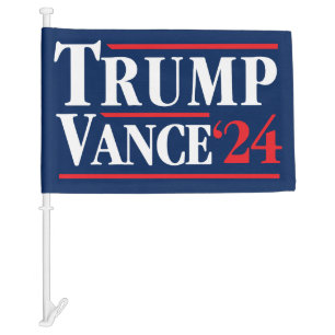 Trump Vance 2024 Car Flag