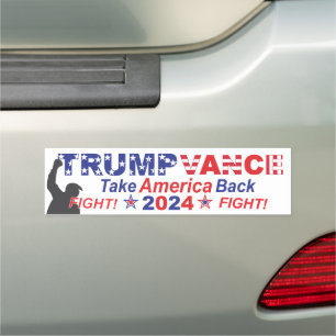 TRUMP VANCE 2024 CAR MAGNET