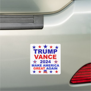 Trump Vance 2024 Car Magnet