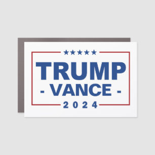 Trump Vance 2024 Car Magnet