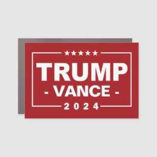 Trump Vance 2024 Car Magnet