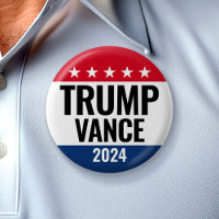 Trump Vance 2024 - Classic Campaign Design Stars
