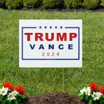 Trump Vance 2024 Classic Rectangle Logo Sign