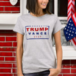 Trump Vance 2024 Classic Rectangle Logo T-Shirt