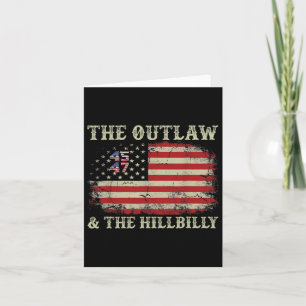 Trump Vance 2024 Donald Trump J.d. Vance Outlaw An Card