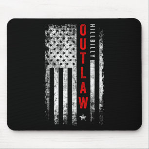 Trump Vance 2024 Donald Trump J.d. Vance Outlaw Hi Mouse Pad
