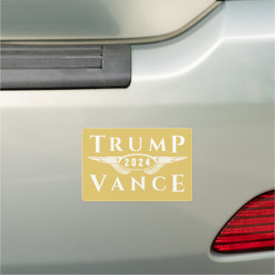TRUMP VANCE 2024 EAGLE WINGS CAR MAGNET