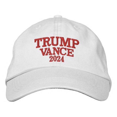 TRUMP VANCE 2024 Embroidered Hat