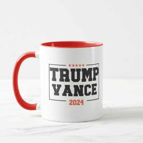 Trump Vance 2024 for President Mug