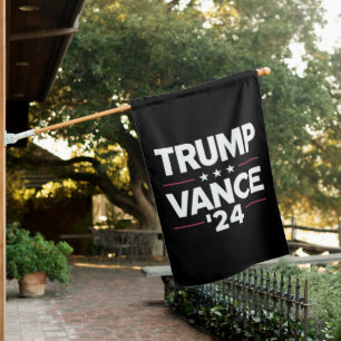 Trump Vance 2024 For President VP USA Election House Flag