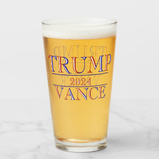 Trump Vance 2024 Glass