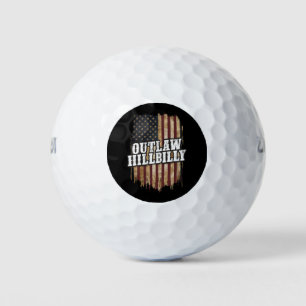 Trump Vance 2024 J.D. Vance Outlaw Hillbilly  Golf Balls