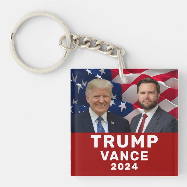 Trump Vance 2024  Keychain (Front)