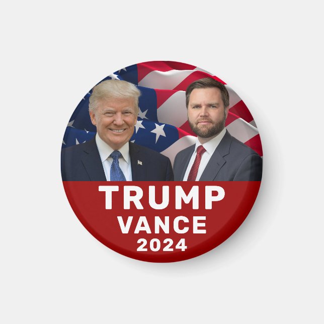 Trump Vance 2024  Magnet (Front)