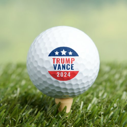 Trump Vance 2024 Make America Great Again Election Golf Balls