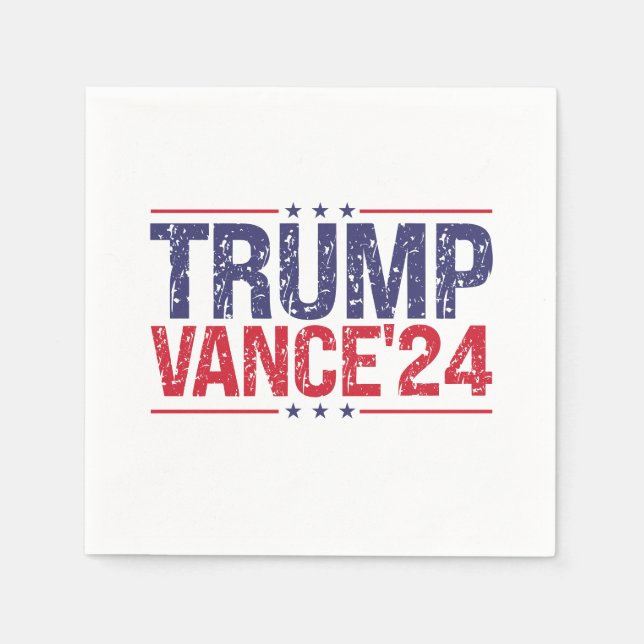 Trump Vance 2024  Napkins (Front)