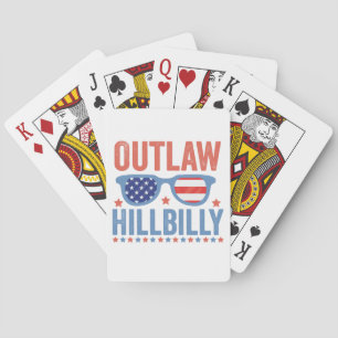 Trump Vance 2024 Outlaw Hillbilly Election   Poker Cards