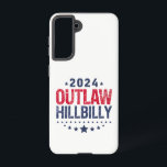 Trump Vance 2024 Outlaw Hillbilly US Flag Samsung Galaxy S21 Case<br><div class="desc">Trump Vance 2024 Outlaw Hillbilly US Flag</div>