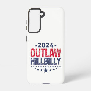 Trump Vance 2024 Outlaw Hillbilly US Flag Samsung Galaxy S21 Case