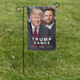 Trump Vance 2024 Political Campaign Garden Flag