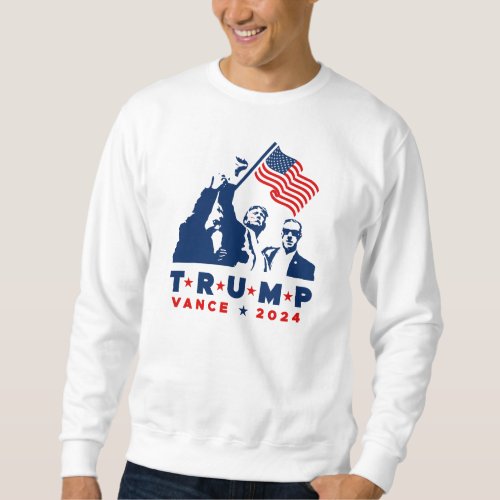 Trump Vance 2024 Post Shooting Triumphant Sweatshirt