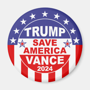 TRUMP VANCE 2024 SAVE AMERICA MAGNET