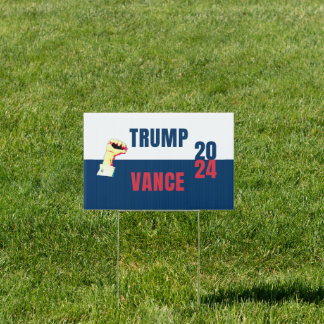 Trump Vance 2024 Sign