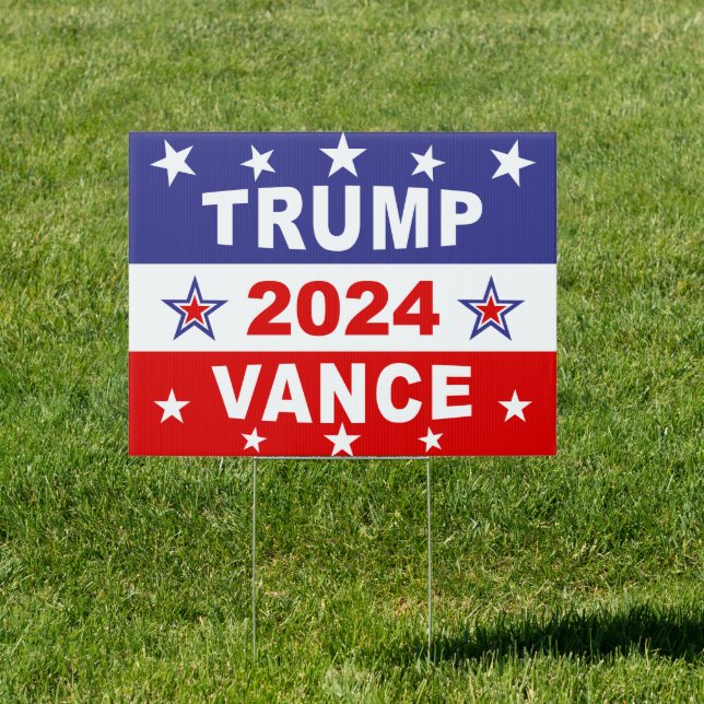 TRUMP VANCE 2024 SIGN (Insitu)